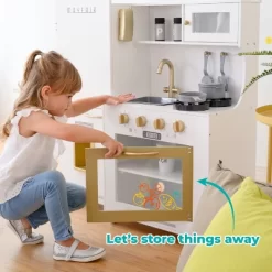 Teamson Kids Mayfair Kids Wooden Play Kitchen & 11 Accessories White TD-13302D 15 Teamson Kids Mayfair Kids Wooden Play Kitchen & 11 Accessories White TD-13302D -Dollhouse Dreams Deals Store GUEST 6f8738a8 32dd 4f67 bd6f dc8c3f28994b