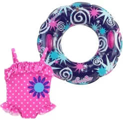 Sophia’s Ruffle Polka Dot Bathing Suit & Inner Tube Set For 18” Dolls, Hot Pink -Dollhouse Dreams Deals Store GUEST 7235f644 55b5 44d5 8259 442949151680
