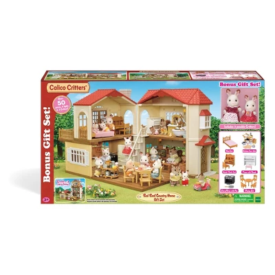Calico Critters Red Roof Country Home Gift Set 1 Calico Critters Red Roof Country Home Gift Set