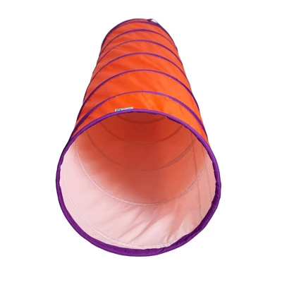 Pacific Play Tents Kids Institutional Tunnel - Orange/Purple 1 Pacific Play Tents Kids Institutional Tunnel - Orange/Purple