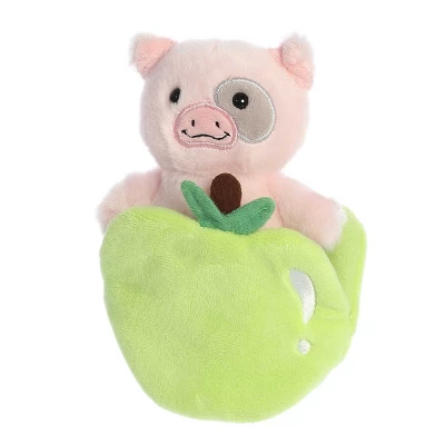 Ebba Small Paisley Piglet Pocket Peekers Playful Baby Stuffed Animal Pink 5.5" 4 Ebba Small Paisley Piglet Pocket Peekers Playful Baby Stuffed Animal Pink 5.5" - Image 4