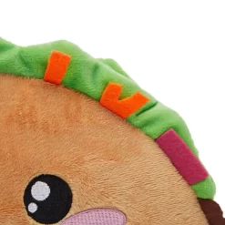 Smiley Soft Taco Stuffed Animal, Comfort Food Plush Toys For Gifts, Collectibles (Brown, 10 In) -Dollhouse Dreams Deals Store GUEST 83abf4ef 612d 4dcb 9805 f39e33f27101