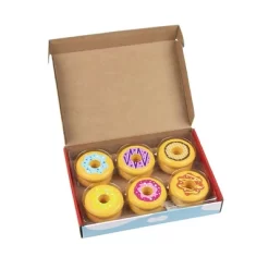 Blue Panda Wooden Play Food Set - 12-Pack Kids Pretend Play Donut Snacks Shop, Playhouse Toys For Toddlers, 6 Assorted Flavors -Dollhouse Dreams Deals Store GUEST 84e4cbbc 4d70 42c9 91ce f0c4bf25ffa0