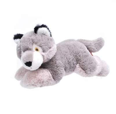 Wild Republic Ecokins Mini Wolf Stuffed Animal, 8 Inches 1 Wild Republic Ecokins Mini Wolf Stuffed Animal, 8 Inches