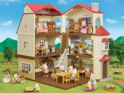 Calico Critters Red Roof Grand Mansion Gift Set, Dollhouse Playset With 3 Figures, Furniture, Vehicle And Accessories 12 Calico Critters Red Roof Grand Mansion Gift Set, Dollhouse Playset With 3 Figures, Furniture, Vehicle And Accessories -Dollhouse Dreams Deals Store GUEST 88c7977e 8b45 42c4 8744 ac88fd49ac46