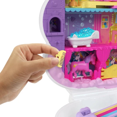 Polly Pocket Rainbow Unicorn Salon Compact 3 Polly Pocket Rainbow Unicorn Salon Compact - Image 3