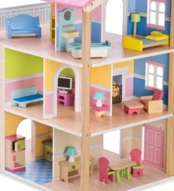 HearthSong 35-Piece Dollhouse Furniture For Kids