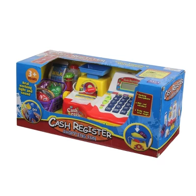 Insten Electronic Cash Register Toy For Kids, Play Food With Supermarket Pretend Play 6 Insten Electronic Cash Register Toy For Kids, Play Food With Supermarket Pretend Play - Image 6