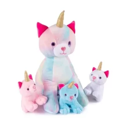 Plush Creations Stuffed Mommy Kitty Unicorn With 3 Kittens In Her Tummy -Dollhouse Dreams Deals Store GUEST 98ce1502 ed83 4729 af20 69bf3f6bc799