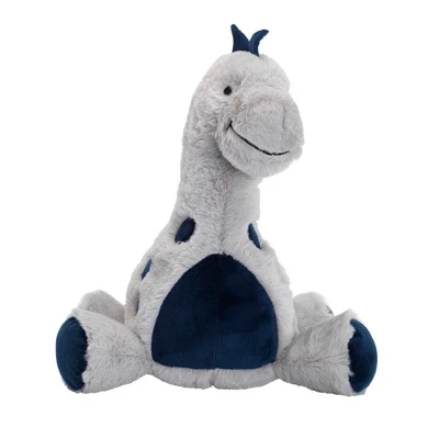 Lambs & Ivy Baby Dino Blue/Gray Plush Dinosaur Stuffed Animal Toy Plushie- Spike 1 Lambs & Ivy Baby Dino Blue/Gray Plush Dinosaur Stuffed Animal Toy Plushie- Spike