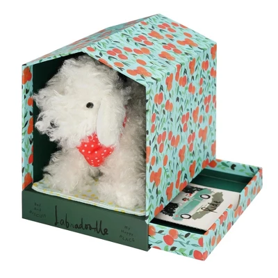 Manhattan Toy Bed & Biscuit Labradoodle Plush Puppy Dog & Keepsake Dog House With Mini-Storybook In Hidden Drawer 8 Manhattan Toy Bed & Biscuit Labradoodle Plush Puppy Dog & Keepsake Dog House With Mini-Storybook In Hidden Drawer - Image 8