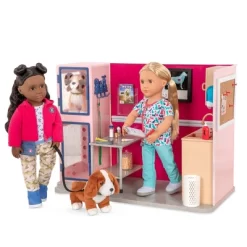Our Generation Healthy Paws Vet Clinic Playset In Pink With Electronics For 18" Dolls -Dollhouse Dreams Deals Store GUEST 9cc878af a1eb 435d ba12 800c1cd471d0