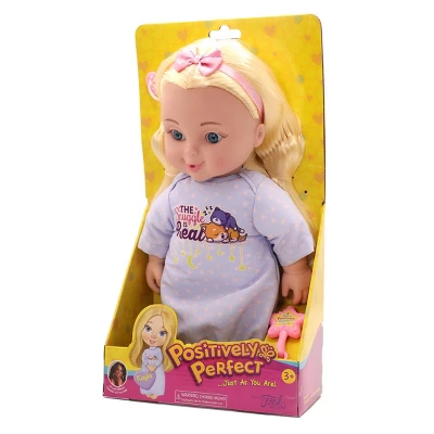 Positively Perfect 14" Kayla Toddler Doll - Blonde Hair/Blue Eyes 6 Positively Perfect 14" Kayla Toddler Doll - Blonde Hair/Blue Eyes - Image 6