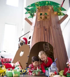 HearthSong Constructagons Big Tree Fort Indoor Fort-Building Kit With 4 Working Windows And Door -Dollhouse Dreams Deals Store GUEST 9d90c26b 6222 4f5b 8dc5 9a10cff20325