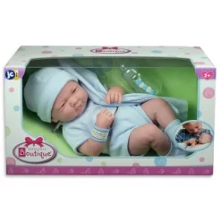 JC Toys La Newborn 14" Boy Baby Doll 5pc Set - Blue Romper -Dollhouse Dreams Deals Store GUEST a07427e2 d00e 4e07 8b10 6c267c73358f
