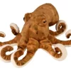 Wild Republic Cuddlekins Mini Octopus Stuffed Animal, 8 Inches