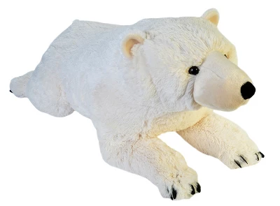 Wild Republic Cuddlekins Jumbo Polar Bear Stuffed Animal, 30 Inches 1 Wild Republic Cuddlekins Jumbo Polar Bear Stuffed Animal, 30 Inches