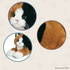 Bearington Collection Callie Plush Stuffed Animal Calico Cat, 15" -Dollhouse Dreams Deals Store GUEST a9561d9d 8835 49bc 92de 127086f16d13