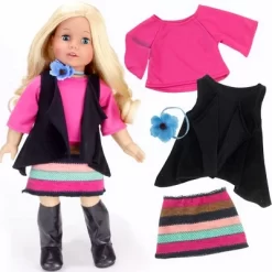 Sophia’s 9 Piece Winter Set For 18" Dolls, Blue/Black -Dollhouse Dreams Deals Store GUEST aa66886b 2dc3 400b 8e99 1a1fab925e85