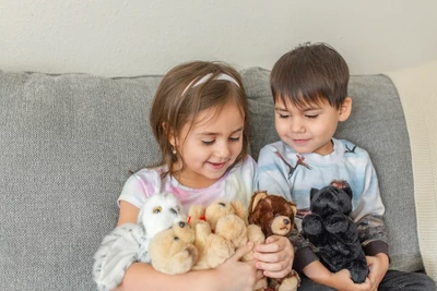 Bearington Collection Plush Stuffed Animal Black Cat, 15" 2 Bearington Collection Plush Stuffed Animal Black Cat, 15" - Image 2