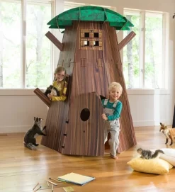 HearthSong Constructagons Big Tree Fort Indoor Fort-Building Kit With 4 Working Windows And Door -Dollhouse Dreams Deals Store GUEST ac34e03f d8b5 49e8 a742 c97a251c5478