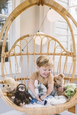 Bearington Teddy Bear Stuffed Animal: Light Brown 11 Inches 4 Bearington Teddy Bear Stuffed Animal: Light Brown 11 Inches - Image 4