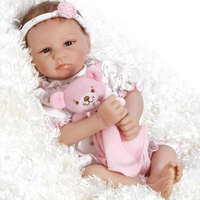 Paradise Galleries Lifelike & Realistic Newborn Reborn Baby Doll, Bundle Of Joy, 18-inch Weighted Baby In GentleTouch Vinyl, 5-Piece Set 1 Paradise Galleries Lifelike & Realistic Newborn Reborn Baby Doll, Bundle Of Joy, 18-inch Weighted Baby In GentleTouch Vinyl, 5-Piece Set