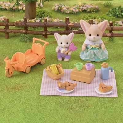 Calico Critters Sunny Picnic Set, Dollhouse Playset With 2 Collectible Figures And Accessories 1 Calico Critters Sunny Picnic Set, Dollhouse Playset With 2 Collectible Figures And Accessories