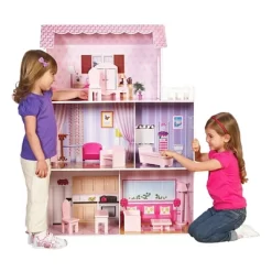 Teamson Kids Fancy Mansion Doll House With 13pcs Furniture -Dollhouse Dreams Deals Store GUEST b7d13b39 cf43 46d4 9438 26f0711189a4