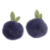 Ebba Mini Blueberry Rattle & Crinkle Set Precious Produce Adorable Baby Stuffed Animal Blue 4"