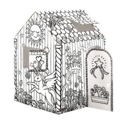 Bankers Box At Play Unicorn Cardboard Playhouse - Fellowes