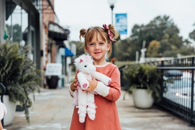 Bearington Dreamer White Plush Unicorn Stuffed Animal Ballerina In Pink Ballet Outfit, 14 Inches 2 Bearington Dreamer White Plush Unicorn Stuffed Animal Ballerina In Pink Ballet Outfit, 14 Inches - Image 2