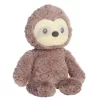Ebba Huggy Collection 13" Sloane Sloth Brown Stuffed Animal