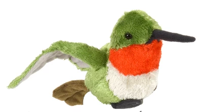 Wild Republic Cuddlekins Mini Hummingbird Stuffed Animal, 8 Inches 1 Wild Republic Cuddlekins Mini Hummingbird Stuffed Animal, 8 Inches