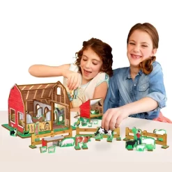 Storytime Toys Little Bo-Peep's Family Farm 3D Puzzle - Book And Toy Set - 3 In 1 - Book, Build, And Play -Dollhouse Dreams Deals Store GUEST c29e450b a821 4f16 adea 850c31f6cf68