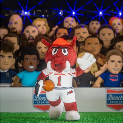 Bleacher Creatures Arkansas Razorbacks Big Red 10" Mascot Plush Figure 4 Bleacher Creatures Arkansas Razorbacks Big Red 10" Mascot Plush Figure - Image 4