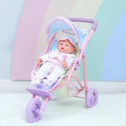 Olivia's Little World Baby Doll Jogging Stroller Buggy Iridescent Color OL-00016 15 Olivia's Little World Baby Doll Jogging Stroller Buggy Iridescent Color OL-00016 -Dollhouse Dreams Deals Store GUEST ca9620d9 aeea 49cb 90dc 541973b4c6cb