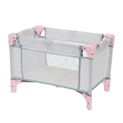 Perfectly Cute Star Print Folding Crib For Baby Doll -Dollhouse Dreams Deals Store GUEST cc1d0280 d66d 4faf bf2f 52095d0e1e16