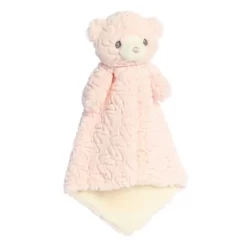 Ebba Huggy Collection 16" Bear Luvster Pink Stuffed Animal