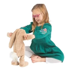 Manhattan Toy Willow The Coffee & Beige Snuggle Bunnies 12" Stuffed Animal With Embroidered Accents -Dollhouse Dreams Deals Store GUEST d073e6a6 3921 4b03 a1d4 654373bb096f