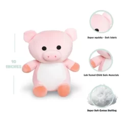 Avocatt Pink Pig Plush