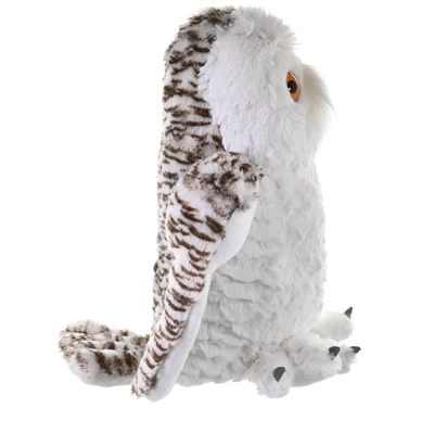 Wild Republic Cuddlekins Snowy Owl Stuffed Animal, 12 Inches 3 Wild Republic Cuddlekins Snowy Owl Stuffed Animal, 12 Inches - Image 3