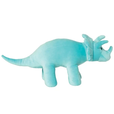 Manhattan Toy Spike Velveteen Triceratops Dinosaur Stuffed Animal, 9.5" 2 Manhattan Toy Spike Velveteen Triceratops Dinosaur Stuffed Animal, 9.5" - Image 2