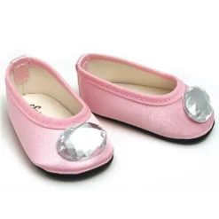 Sophia’s Dress, Leggings And Shoes For 18" Dolls, Gray/Pink -Dollhouse Dreams Deals Store GUEST d4b8e407 6804 48c9 a25f c339566c973f