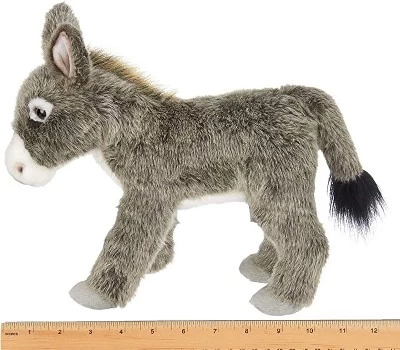 Bearington Pedro Plush Donkey Stuffed Animal, 12 Inches 5 Bearington Pedro Plush Donkey Stuffed Animal, 12 Inches - Image 5
