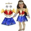 Sophia's - 18" Doll - Super Hero Outfit, Cuffs & Headpiece - Blue