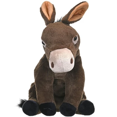 Wild Republic Cuddlekins Mule Stuffed Animal, 12 Inches 1 Wild Republic Cuddlekins Mule Stuffed Animal, 12 Inches