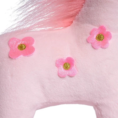 FAO Schwarz 13" Pink Unicorn Glow In The Dark Toy Plush 7 FAO Schwarz 13" Pink Unicorn Glow In The Dark Toy Plush - Image 7