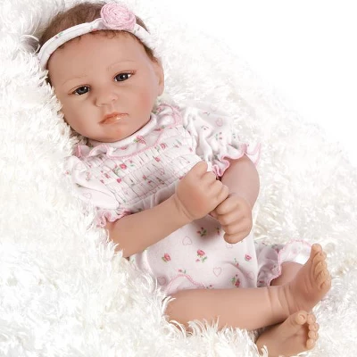 Paradise Galleries Lifelike & Realistic Newborn Reborn Baby Doll, Bundle Of Joy, 18-inch Weighted Baby In GentleTouch Vinyl, 5-Piece Set 3 Paradise Galleries Lifelike & Realistic Newborn Reborn Baby Doll, Bundle Of Joy, 18-inch Weighted Baby In GentleTouch Vinyl, 5-Piece Set - Image 3
