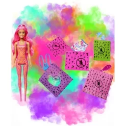 Barbie - Color Reveal ! Hair / Skin & Clothes Color Changing Doll Neon Themed Funky Tie-Dye Series -Dollhouse Dreams Deals Store GUEST df174e8e 75b0 476c b98a 839e2bdb1d66